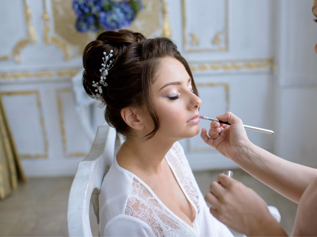 Maquillage de mariée avec Jennifer Perseverante