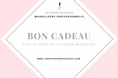 Bon cadeau maquillage